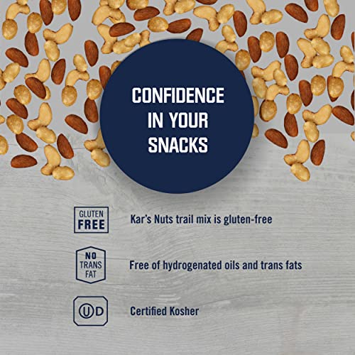 Kar’s Nuts Peanut Almond Cashew Mixed Nuts, 1.75 oz Individual Snack Packs – Bulk Pack of 72, Gluten-Free Snacks