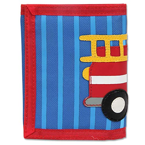 Stephen Joseph Unisex Kids Toddler Wallet, Firetruck, 3T, 4T, 5T, 6X, toddler, preschool, school