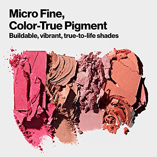 Blush by Revlon, Powder Blush Face Makeup, High Impact Buildable Color, Lightweight and Smooth Finish, 020 Ravishing Rose, 0.17 Oz