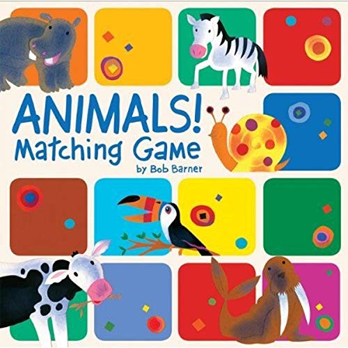 Animals! Matching Game (Memory Matching Games for Toddlers, Animal Matching Games for Kids, Preschool Memory Games)