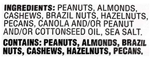 Amazon Brand - Happy Belly Mixed Nuts, Roasted and Sea Salted, 44 Ounce