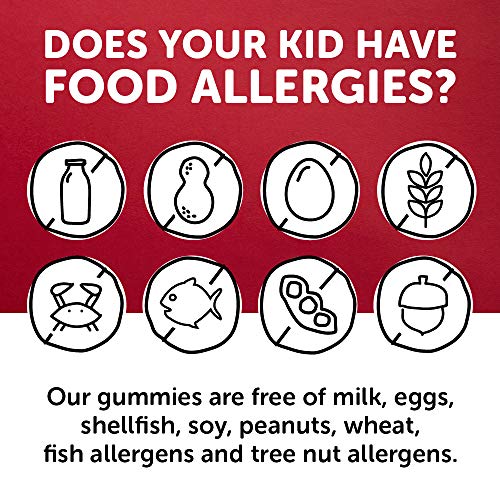 SmartyPants Kids Formula Cherry Berry Daily Gummy Vitamins: Gluten Free, Multivitamin and Omega 3 Fish Oil (Dha/Epa), Methyl B12, Vitamin D3, Vitamin B6, 90 Count (22 Day Supply) (Packaging May Vary)