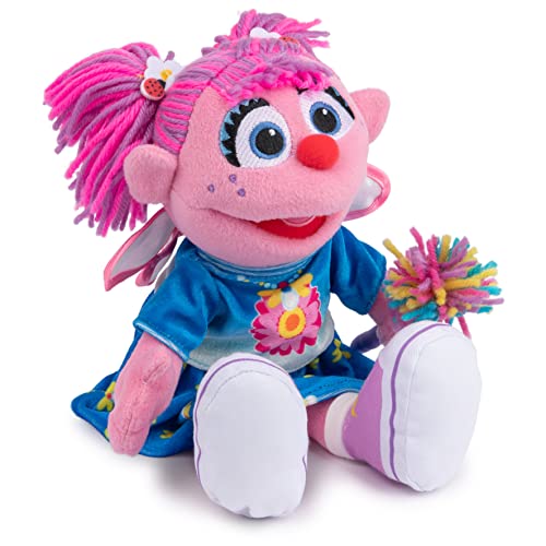 GUND Sesame Street Official Abby Cadabby Muppet Plush, Premium Plush Toy for Ages 1 and Up, Pink/Blue, 11”