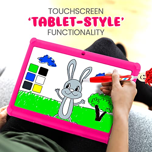 Pyle 10.1” Kids Tablet w/Stylus Pen - 10.1-Inch Tablet w/ 1080p HD Display, Dual Camera, WiFi Compatibility, Quad-Core Processor, 1GB RAM, 8GB Storage, Kid-Proof Cover : Electronics