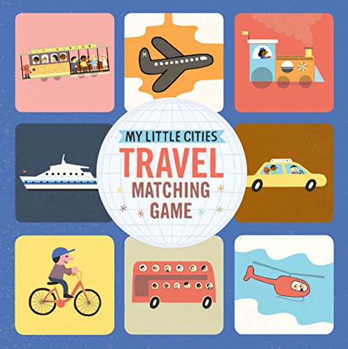 Travel Matching Game: My Little Cities (Memory Matching Games for Toddlers, Matching Games for Kids, Preschool Memory Games)
