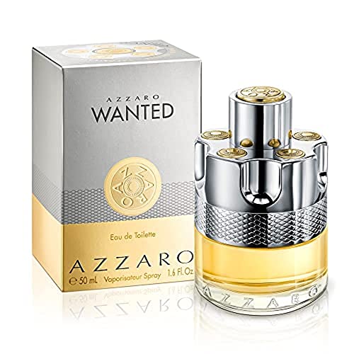 Azzaro Wanted Eau de Toilette — Mens Cologne — Woody, Citrus and Spicy Fragrance, 1.6 Fl Oz