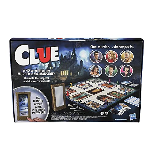 Hasbro Gaming Clue Game Multicolor, standart