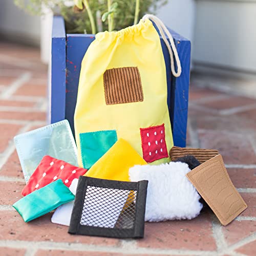 Educational Insights Teachable Touchables Sensory Squares, Textured Beanbags Squares, Toddler Sensory Toys, Preschool Kindergarten Classroom Must Haves, Set of 20 Beanbags, Ages 3+