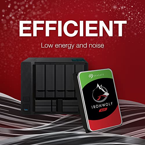 Seagate IronWolf Pro 6TB Enterprise NAS Internal HDD Hard Drive – CMR 3.5 Inch SATA 6Gb/s 7200 RPM 256MB Cache for RAID Network Attached Storage, Rescue Services (ST6000NT001)