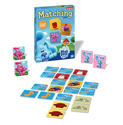 Wonder Forge Viacom Blue's Clues Matching Game for Girls and Boys Ages 3 and Up - A Fun and Fast Memory Game