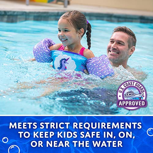 STEARNS Original Puddle Jumper Kids Life Jacket | Life Vest for Children, Cancun Pink Clam