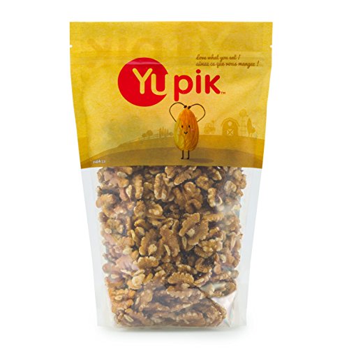 Yupik Raw California Premium Walnut Halves, 2.2 lb, Nuts