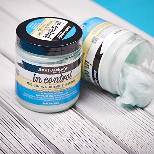 Aunt Jackie's in control 15oz - 'Anti-Poof' Moisturizing and Softening Conditioner
