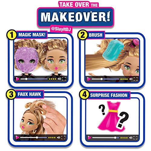 Failfix - SlayItDJ Total Makeover Doll | 8.5' Fashion Doll | Total Head-to-Toe Transformation