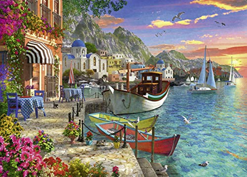 Ravensburger Grandiose Greece 15271 1000 Piece Puzzle for Adults, Every Piece is Unique, Softclick Technology Means Pieces Fit Together Perfectly Multi, 27' x 20'