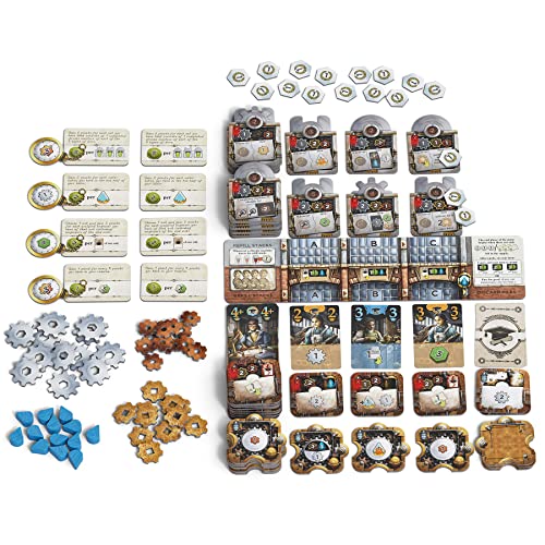 Capstone Games: Corrosion, Strategy Board Game, Medium-Heavy Euro with Ample Player Interaction, 1 to 4 Players, 60 to 120 Minute Play Time, Ages 12 and Up