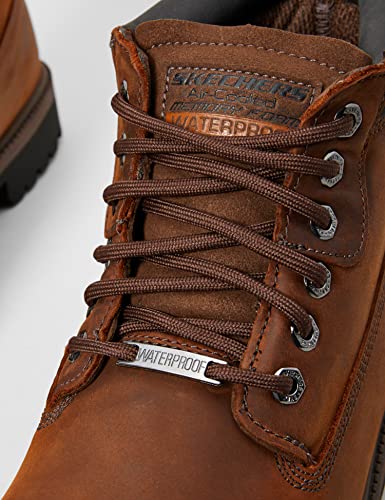 Skechers mens Verdict Fashion Boot, Wheat, 14 US