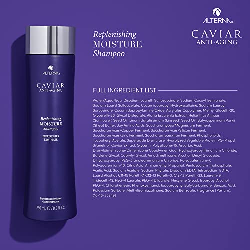 Alterna Haircare Caviar Anti-Aging Replenishing Moisture Shampoo, 16.5 Oz