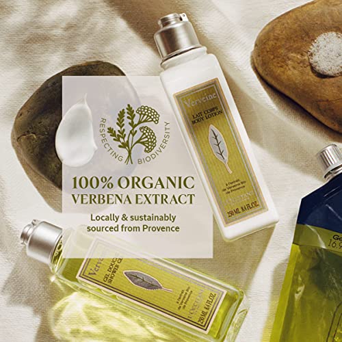 L'Occitane Organic Verbena Body Lotion, 8.4 Fl Oz