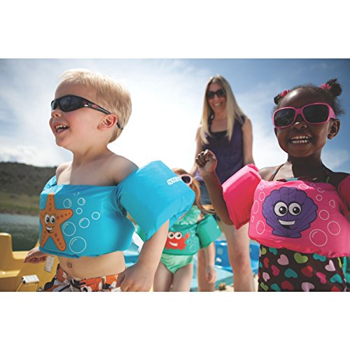 STEARNS Original Puddle Jumper Kids Life Jacket | Life Vest for Children, Cancun Pink Clam
