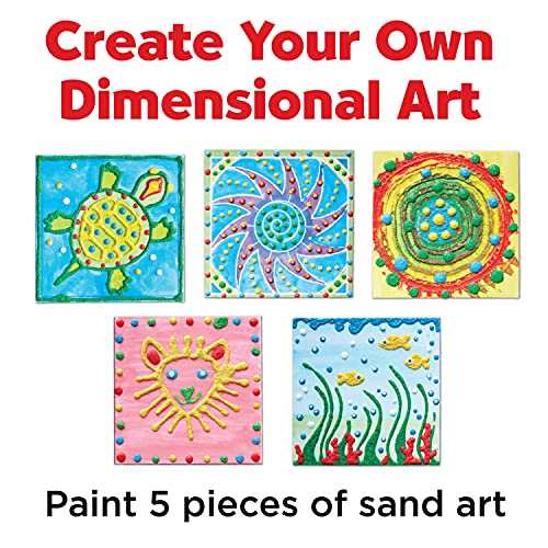 Faber-Castell 3D Sand Painting - Textured Sand Art Activity Kit for Kids
