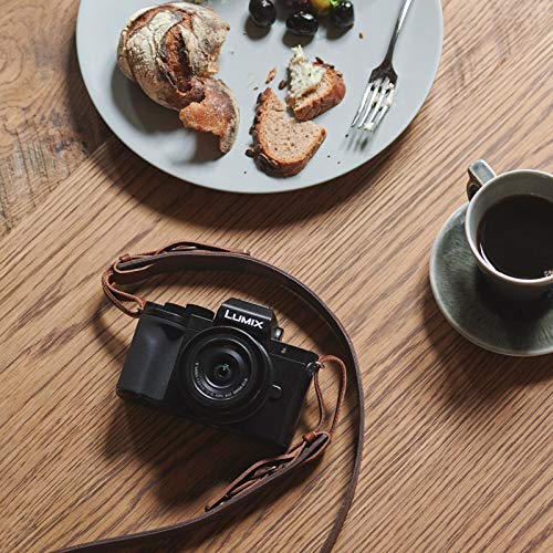 Panasonic LUMIX G100 4k Mirrorless Camera for Photo and Video, Built-in Microphone with Tracking, Micro Four Thirds Interchangeable Lens System, 12-32mm Lens, 5-Axis Hybrid I.S, DC-G100KK (Black)