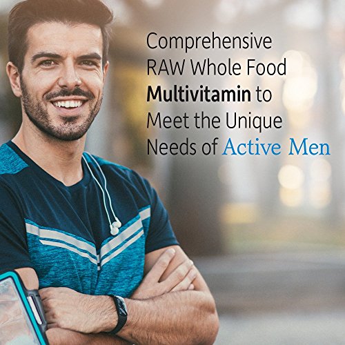 Garden of Life Vitamin Code Raw One for Men, Once Daily Multivitamin for Men, One a Day Mens Vitamins Plus Fruit, Veggies and Probiotics for Mens Health, Vegetarian Mens Multivitamins, 30 Capsules
