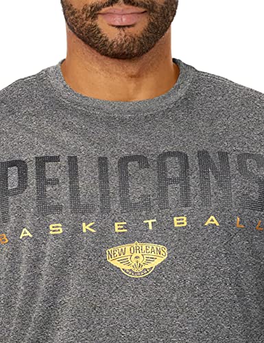 Ultra Game -NBA Men's Active Long Sleeve Pullover T-Shirt