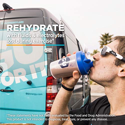 GU Energy Roctane Ultra Endurance Protein Recovery Drink Mix, 15-Serving Pouch, Vanilla Bean