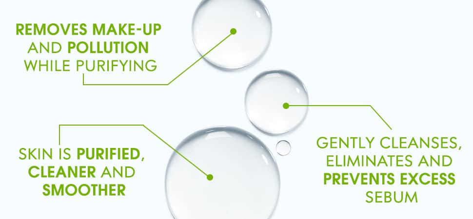 Bioderma - Sébium H2O - Micellar Water - Face Wash for Acne Prone Skin and Makeup Remover - Face Cleanser for Combination to Oily Skin