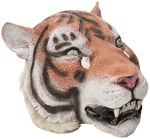 Forum Novelties Deluxe Latex Animal Mask, Tiger