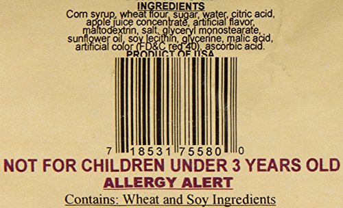 Kennys Licorice Twists, Watermelon, 1 Pound