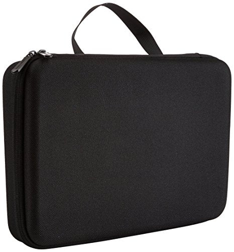 Amazon Basics Large Carrying Case for GoPro And Accessories - 13 x 9 x 2.5 Inches, Black