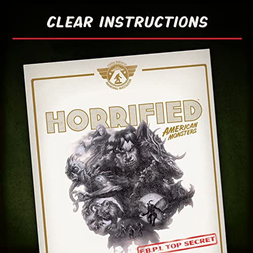 Ravensburger Horrified: American Monsters Strategy Board Game for Ages 10 and Up
