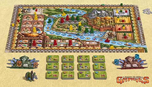 R and R Games Rajas of The Ganges Strategy Board Game