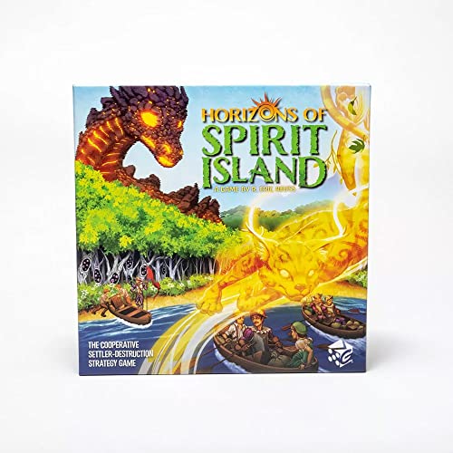 Greater Than Games Horizons of Spirit Island | Cooperative Strategy Board Game | 1-3 Players