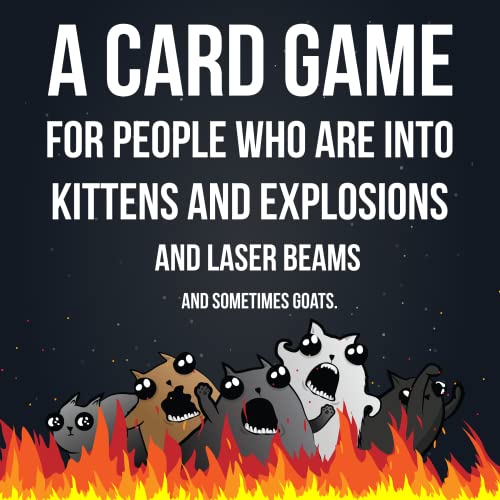 Imploding Kittens Expansion Set - A Russian Roulette Card Game, Easy Family-Friendly Party Games for Adults, Teens and Kids - 20 Card Add-on