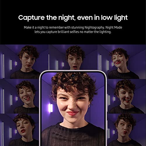 SAMSUNG Galaxy S23 Cell Phone, Factory Unlocked Android Smartphone, 128GB Storage, 50MP Camera, Night Mode, Long Battery Life, Adaptive Display, US Version, 2023, Lavender