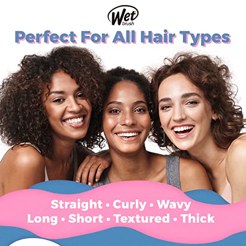 Wet Brush Go Green Hair Detangler Brush, Lavender - Detangling Hair Brush - Ultra-Soft IntelliFlex Bristles Glide Through Tangles and Gently Loosens Knots While Minimizing Pain, Split Ends and Breakage