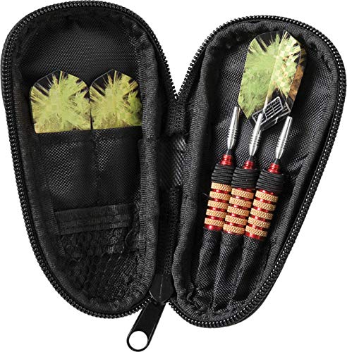 Viper Spinning Bee Soft Tip Darts with Casemaster Storage/Travel Case, Red, 16 Grams