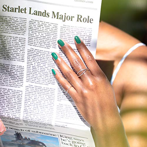 OPI Nail Lacquer, Rated Pea-G, Green Nail Polish, Hollywood Collection, 0.5 fl oz