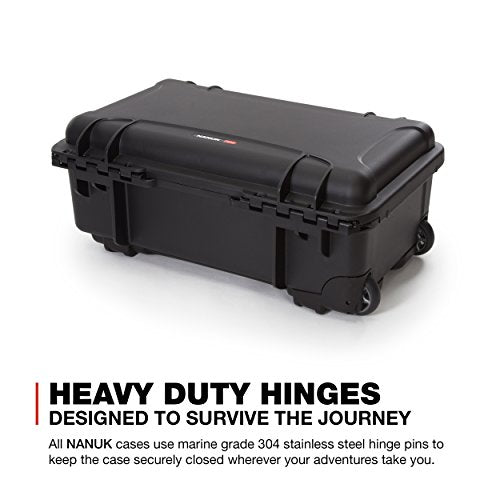 Nanuk 935 Waterproof Carry-On Hard Case with Wheels Empty - Black