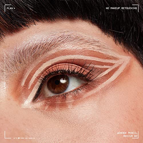 NYX PROFESSIONAL MAKEUP Wonder Pencil, Multi-Use Micro Highlighter and Concealer Stick - Medium