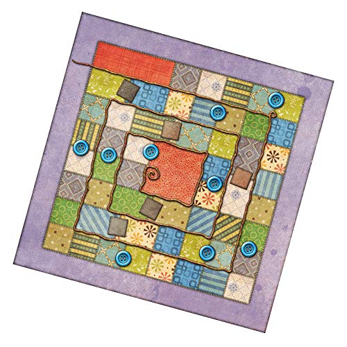 Patchwork | Strategy / Puzzle Game | Two Player Family Board Game for Kids and Adults | Ages 8 and up |Average Playtime 30 Minutes | Made by Lookout Games , Brown