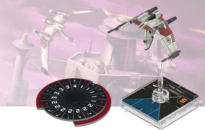 Star Wars X-Wing 2nd Edition Miniatures Game Guardians of the Republic SQUADRON PACK Strategy Game for Adults and Teens Ages 14+ 2 Players Playtime 45 Minutes Fantasy Flight Games