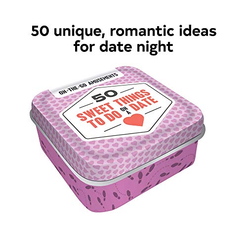 Chronicle Books On-The-Go Amusements: 50 Sweet Things to Do on a Date: (50 Ideas for Shaking up Your Romantic Routine, Great Date-Night Activity Cards in a Box)