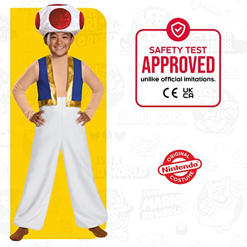 Toad Deluxe Costume, MediumB001EILWG8 (7-8)