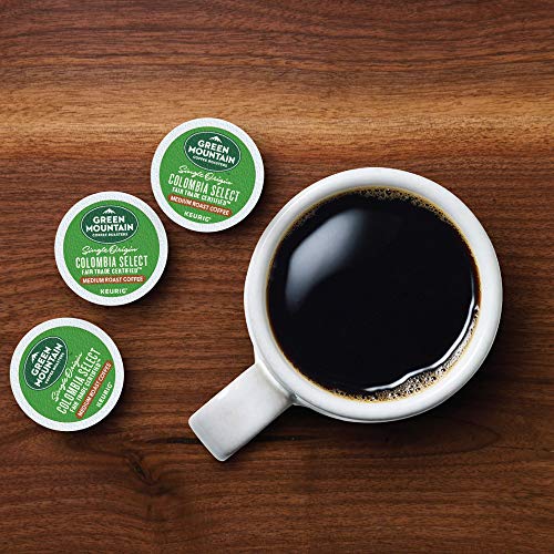 Green Mountain Coffee Roasters Colombia Select, Single-Serve Keurig K-Cup Pods, Medium Roast Coffee Pods, 96 Count