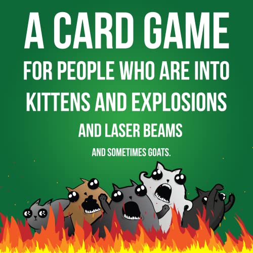 Streaking Kittens Expansion Set - Ridiculous Russian Roulette Card Game, Easy Family-Friendly Party -Games for Adults, Teens and Kids - 15 Card Add-on