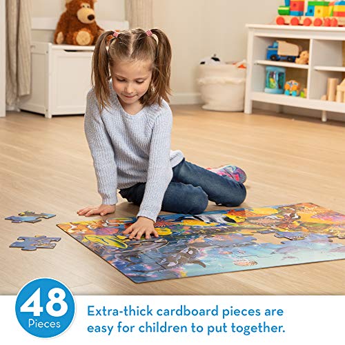 Melissa and Doug Underwater Ocean Floor Puzzle (48 pcs, 2 x 3 feet)